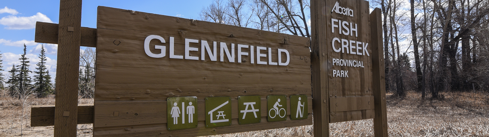 Fish Creek Glennfield Day Use Area Sign